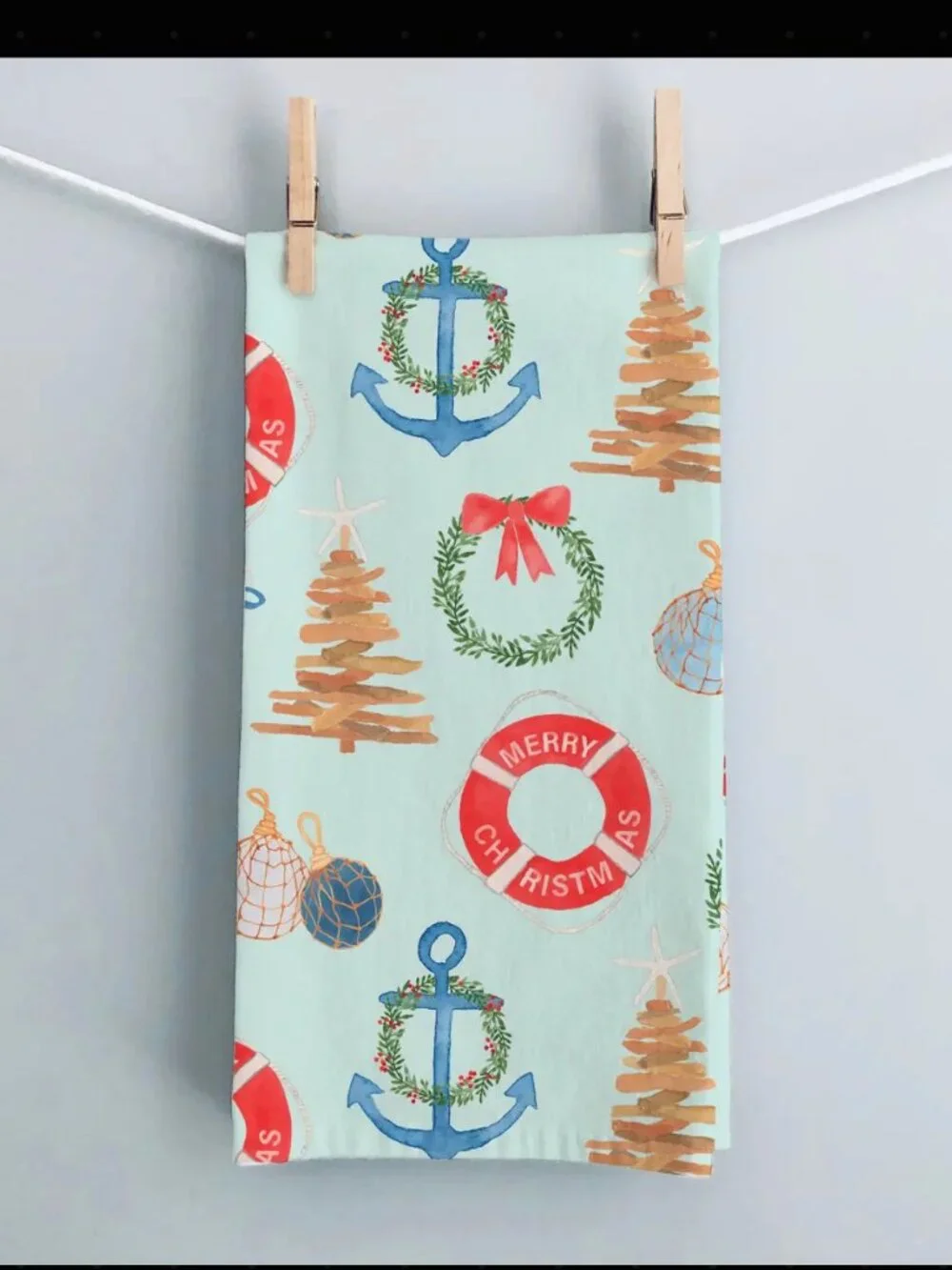 Gert & Co - Coastal Christmas Tea Towel